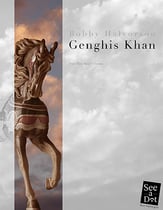 Genghis Khan SATB choral sheet music cover